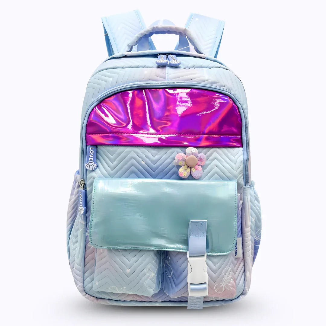 Quilted Glitter Stylish Backpacks