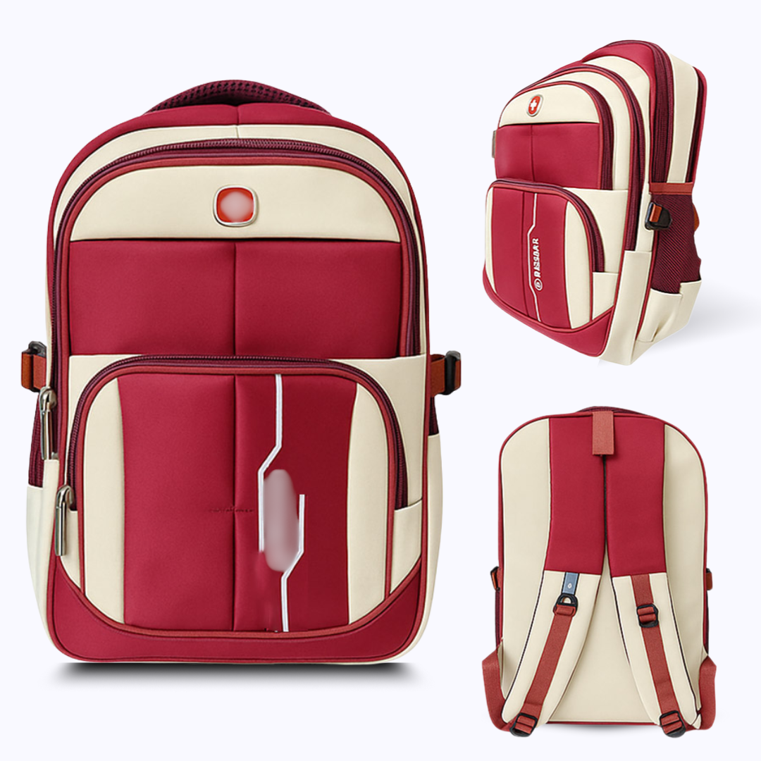 Red Vibrant Smooth Backpack