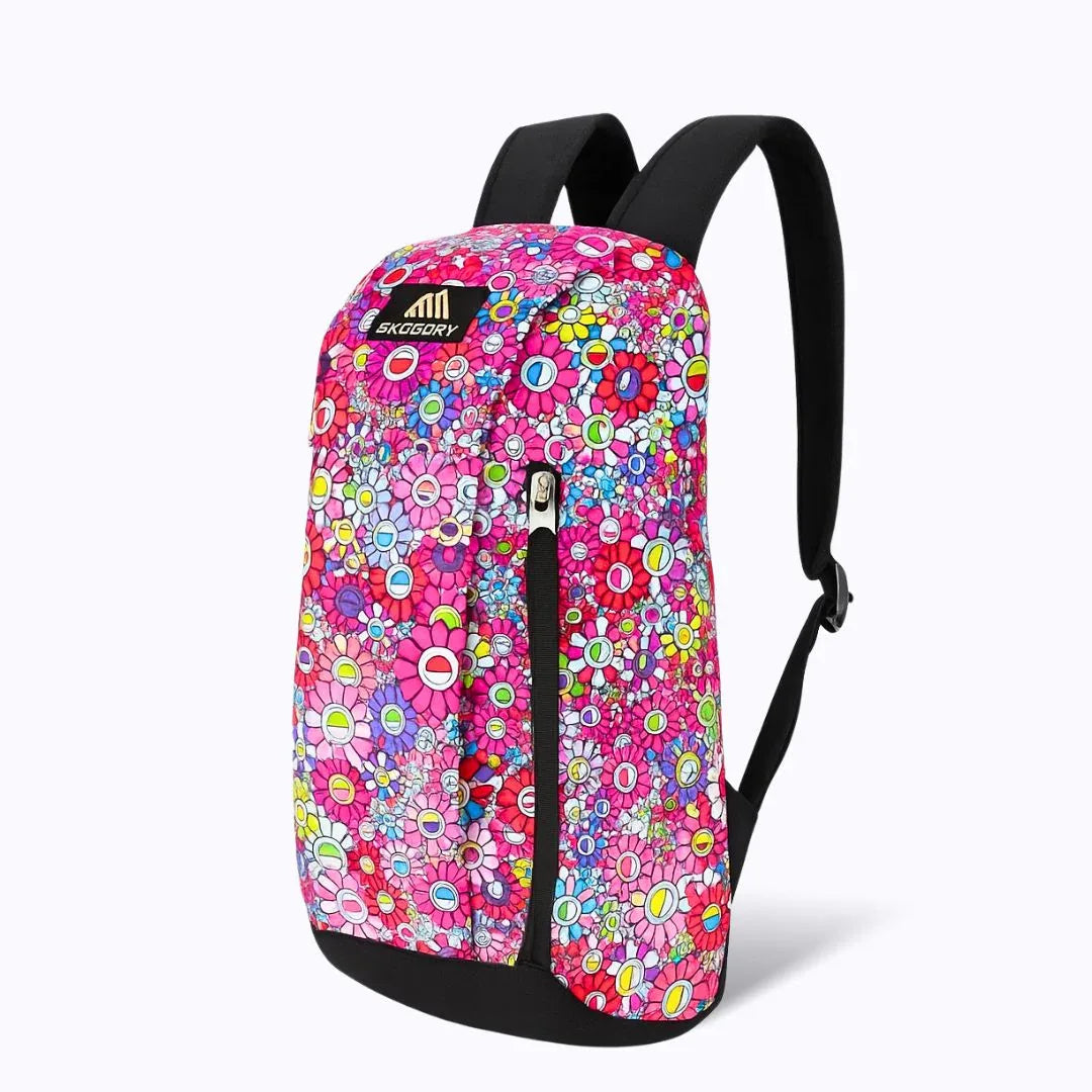 colorful floral backpack / kids backpack pink color gregory backpack