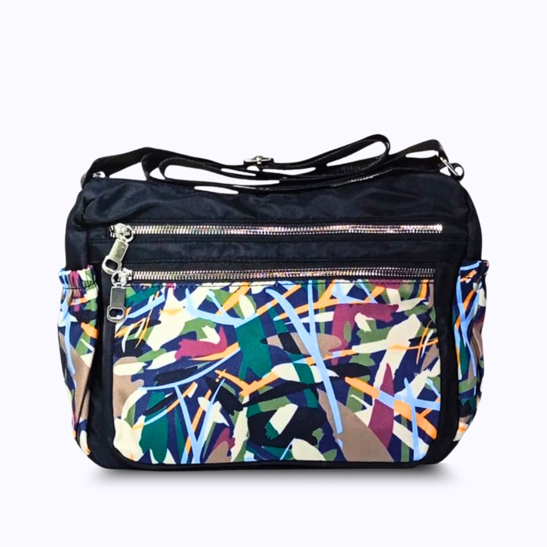 Printed parachute shoulder bag - Multi Color Multicolor hand/ shoulder bags