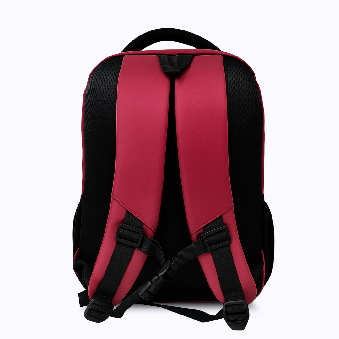 Stylish comfortable school backpack Red backpacks
