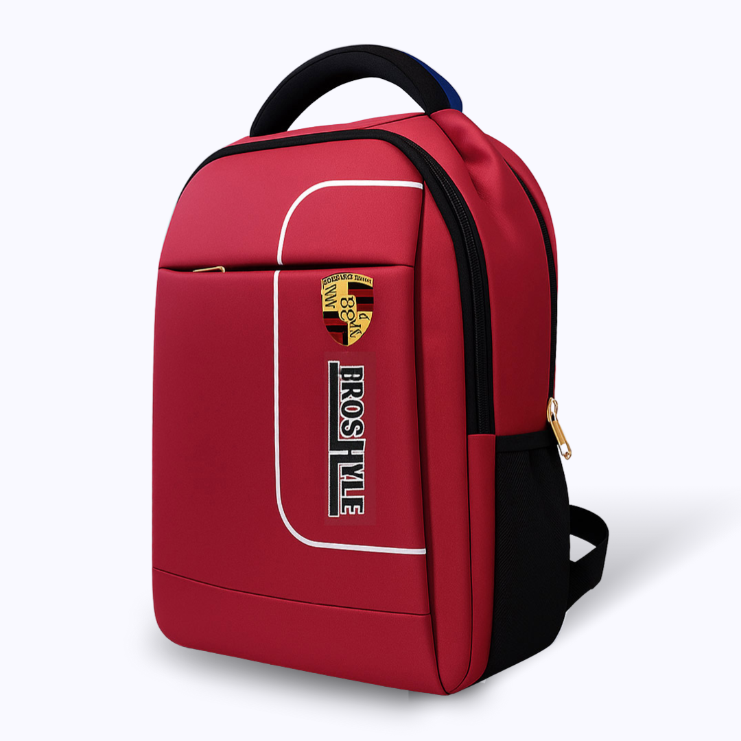 Stylish comfortable school backpack Red backpacks