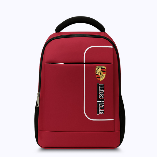 Stylish comfortable school backpack Red backpacks
