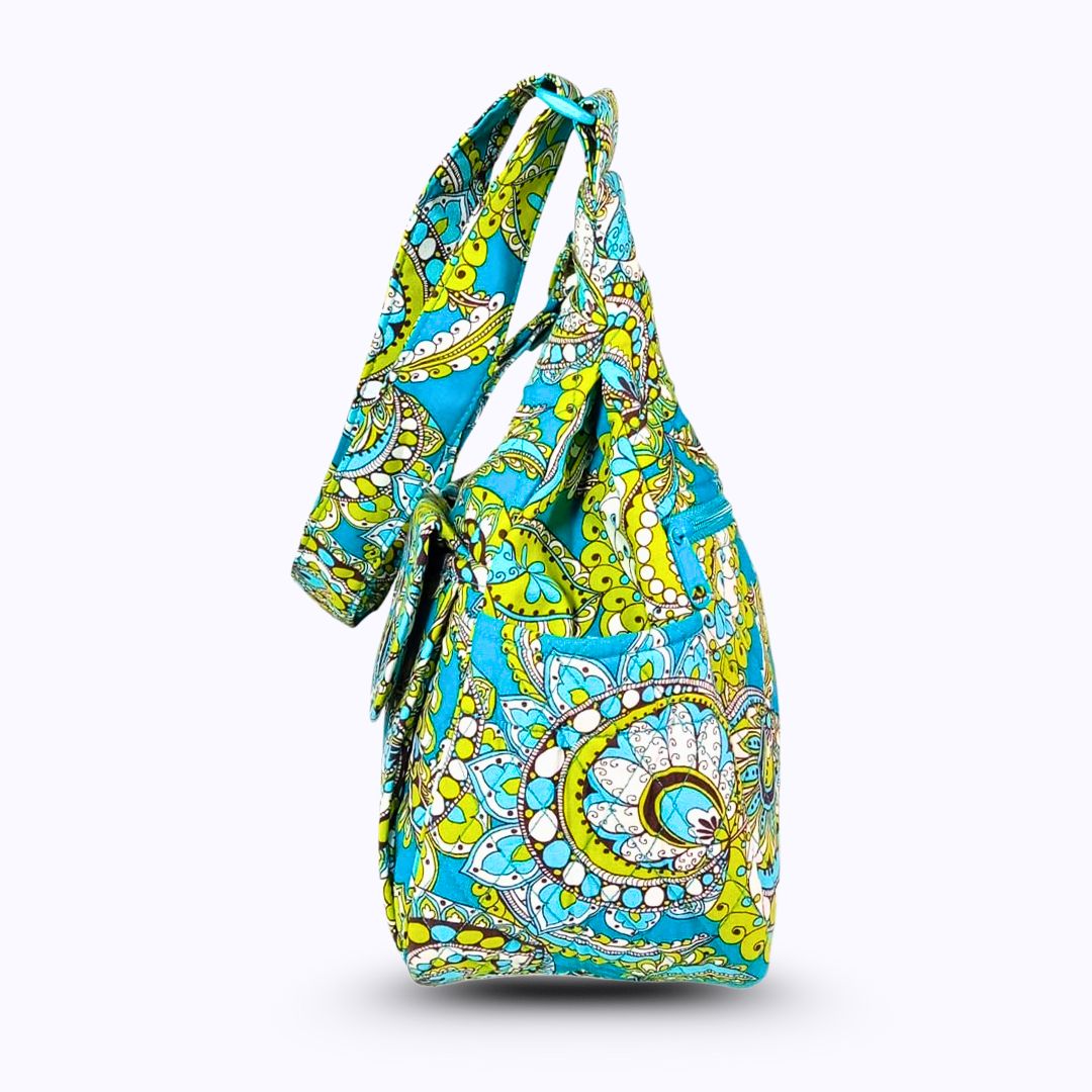 Peacock Tail Vera Crossbody Bag