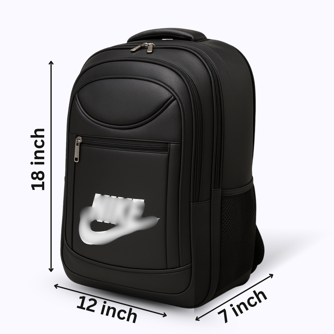 Premium Smooth & Glossy backpack Black backpacks