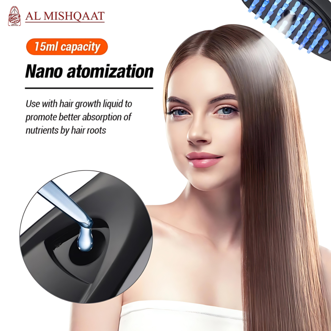 Massage comb head scalp applicator massager
