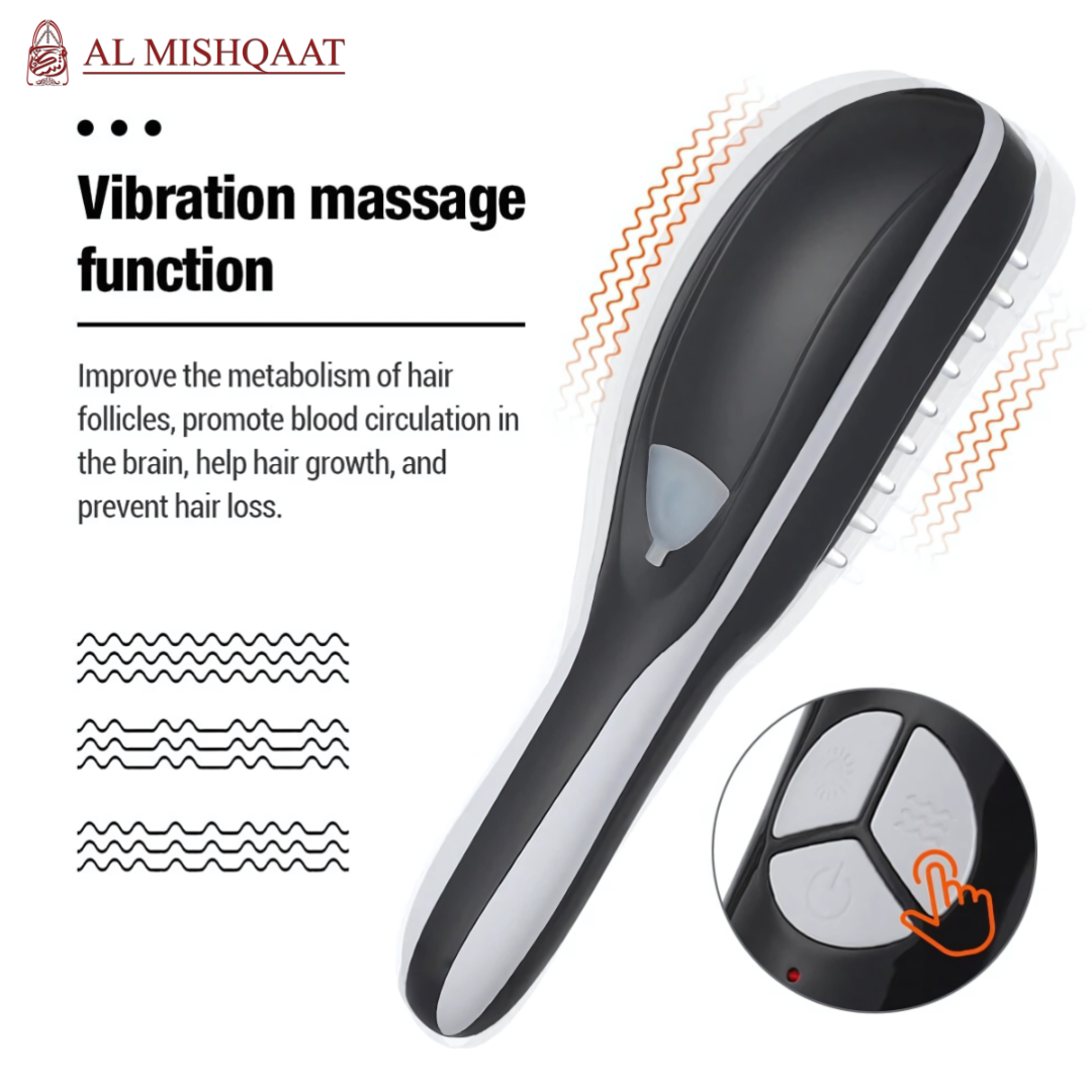 Massage comb head scalp applicator massager