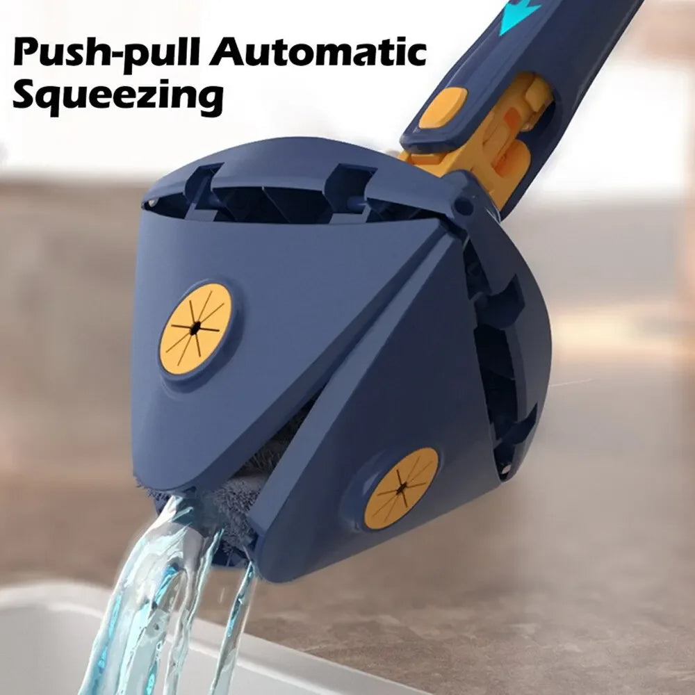 Triangle 360° adjustable mop adjustable