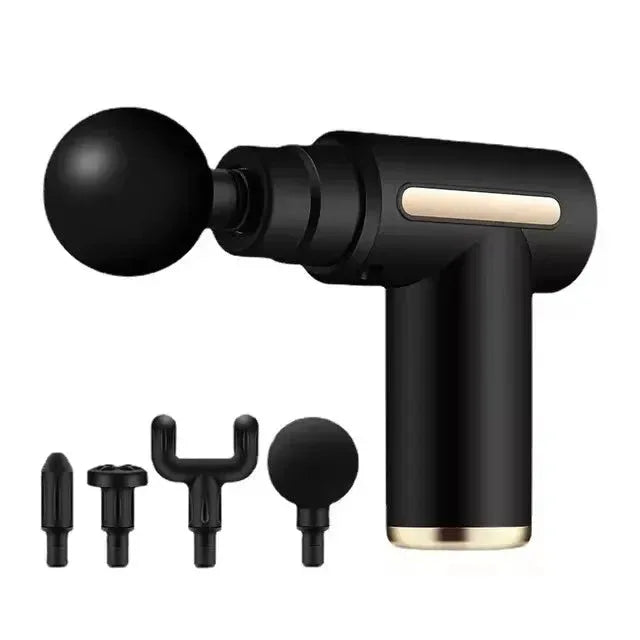 Fascial powerful massage gun Black massage gun