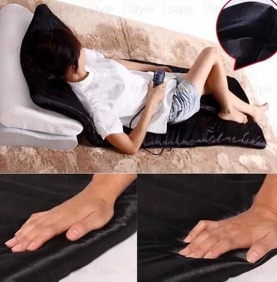 Electric vibrating massage mattress massager