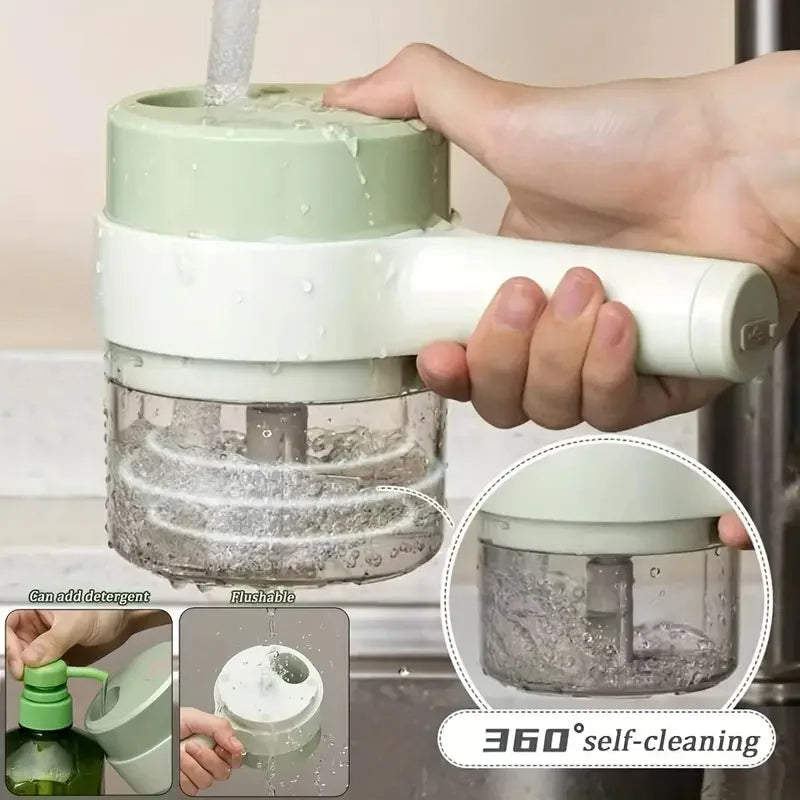 4 in 1 handheld food chopper kitchen accessories