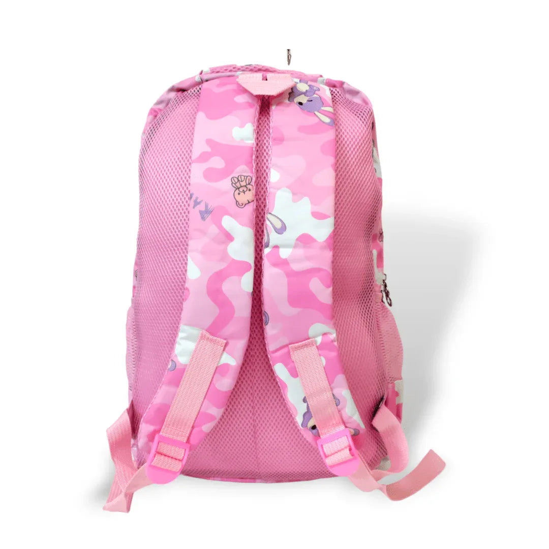 Bunny Light pink soft padded backpack backpacks