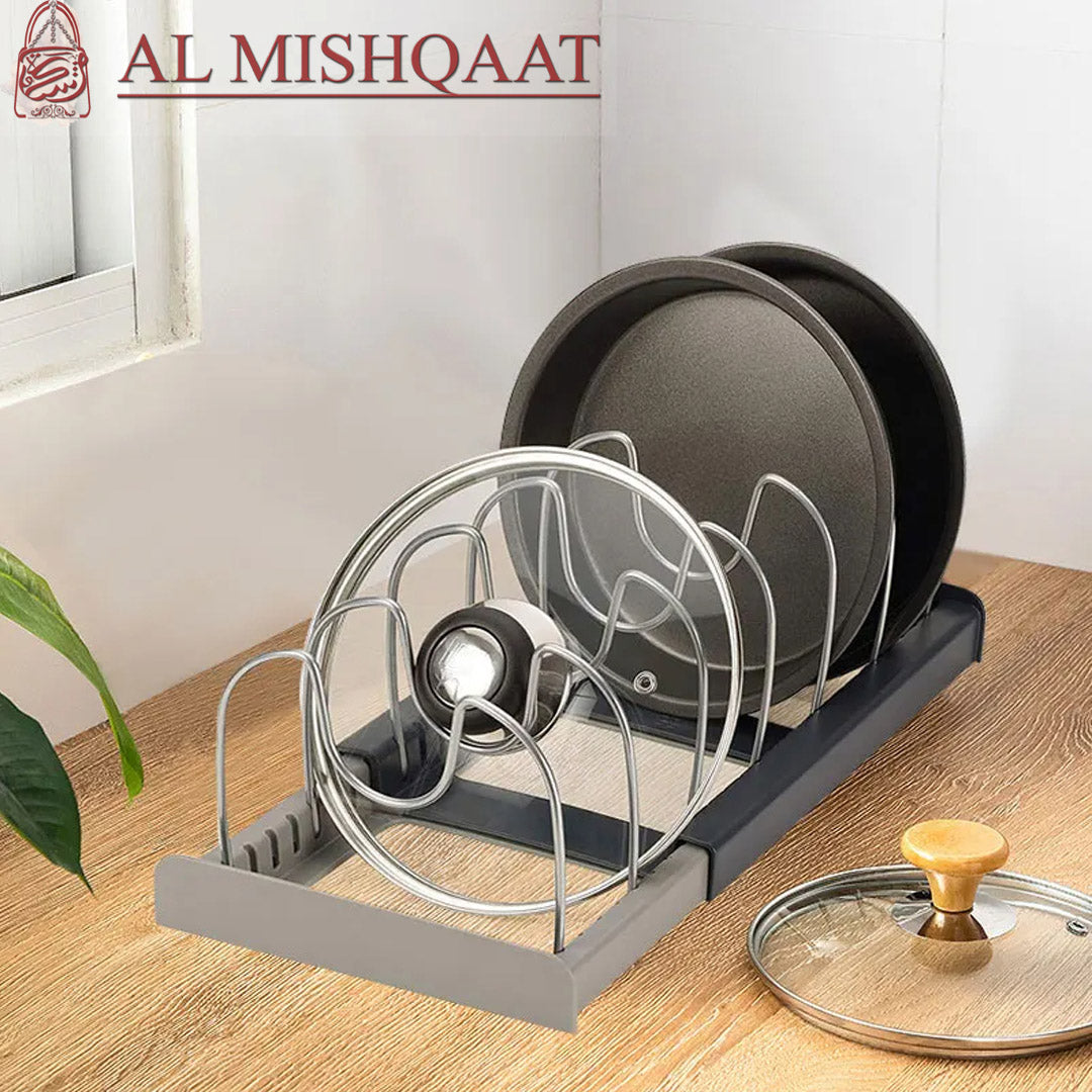 Expandable cookware organizer organizer