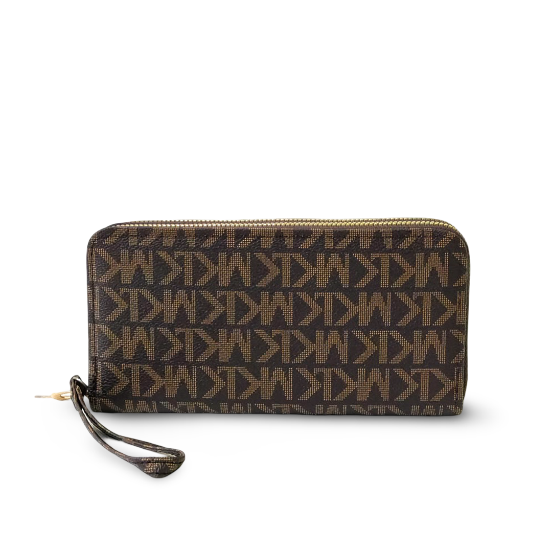 Classic Vintage Double Zipper Multi-Pocket Purses