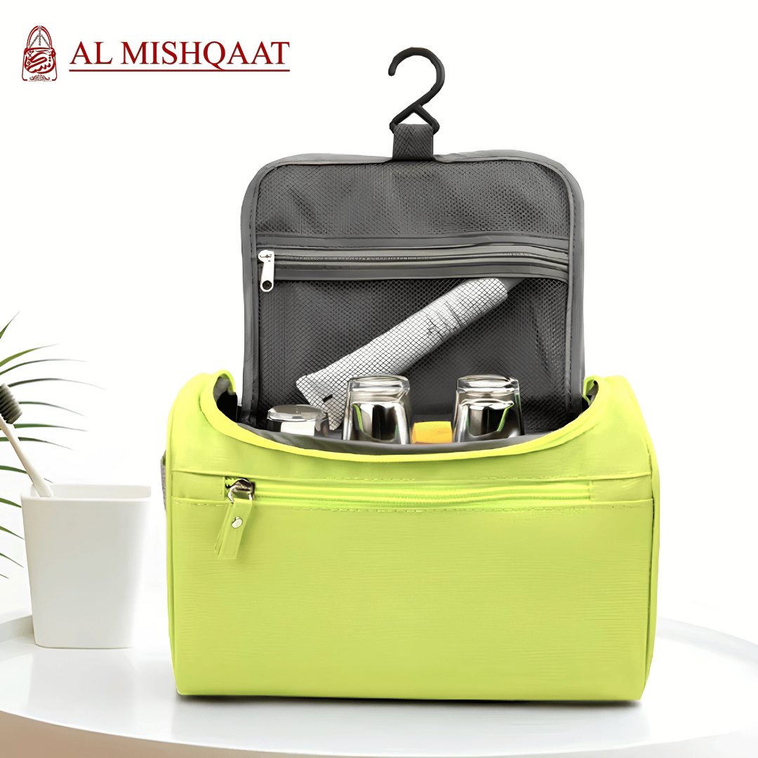 hanging travel toiletry bag cosmetic makeup organizer Cosmetic Toiletry Bag Organizer With Hanging – AL MISHQAAT
