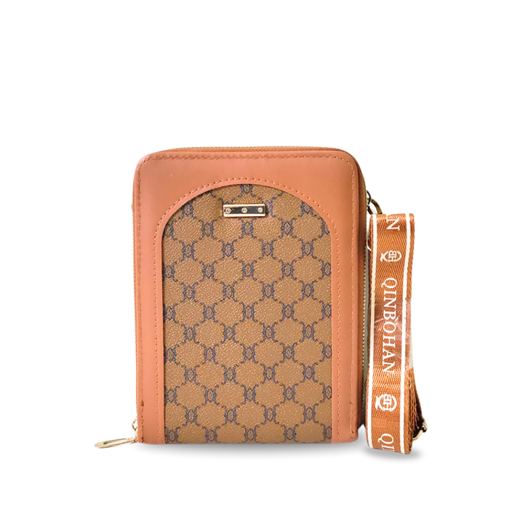 Vintage Double Zip Crossbody Mini Purses