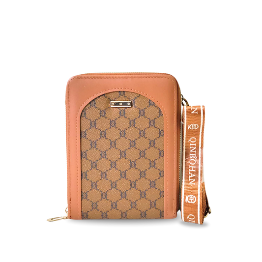 Vintage Double Zip Crossbody Mini Purses