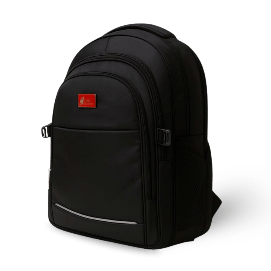Black Vibrant Deluxe Backpack