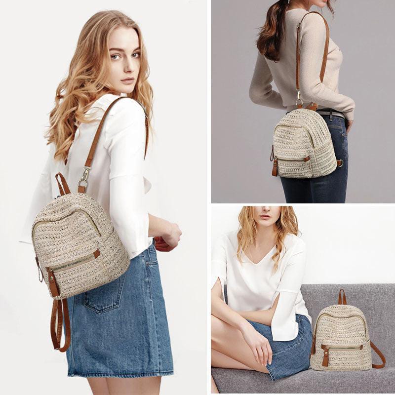 3 in 1 Convertible Jute Backpack backpacks