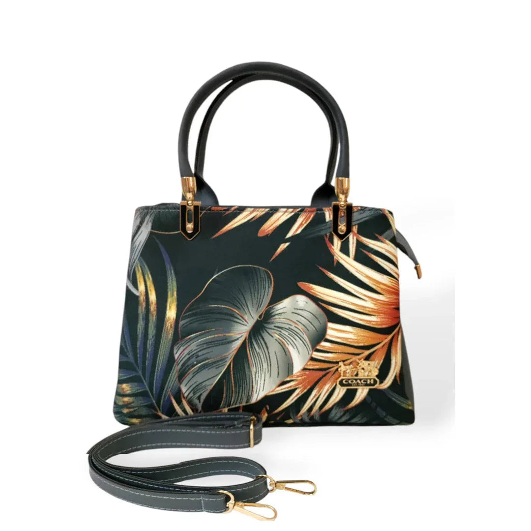 High-End premium printed hand / shoulder bags Gray hand/shoulder bags