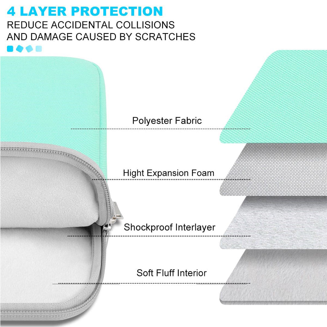 Cyan laptop sleeve case laptop bag