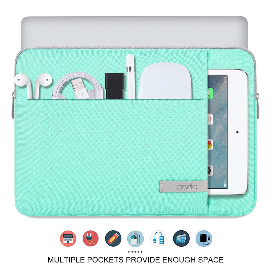 Cyan laptop sleeve case laptop bag