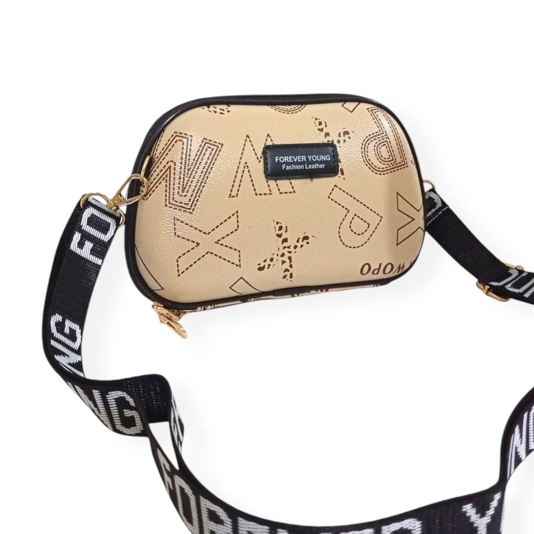 Premium Forever young hand purse Beige hand/ shoulder/ crossbody bags