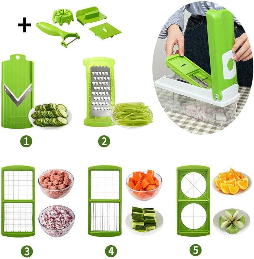 5 in 1 vegetable cutter kitchen accessories