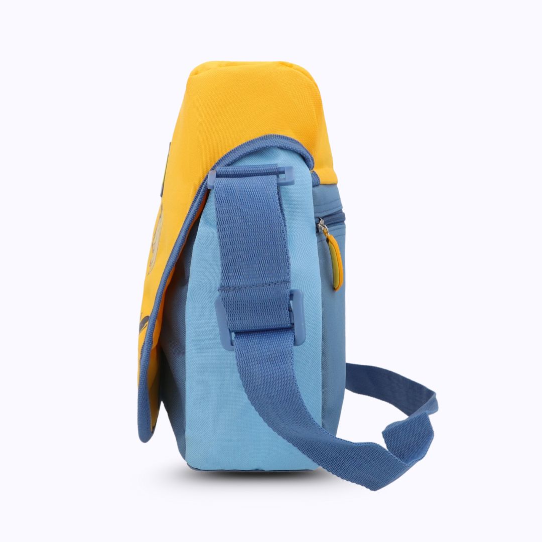 Minion Messenger bags - blue & yellow Banana