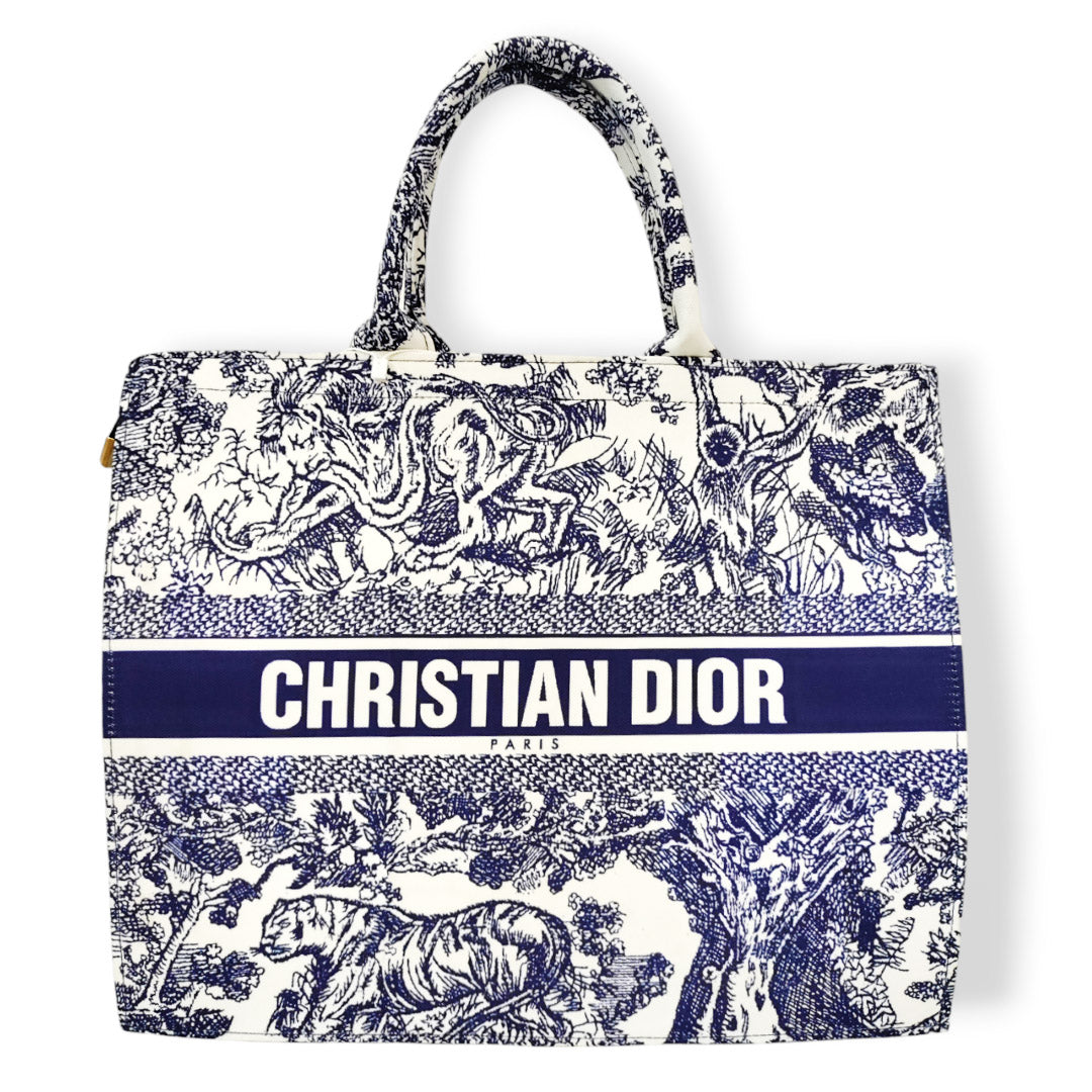 Dior oversized tote bags Blue tote bags