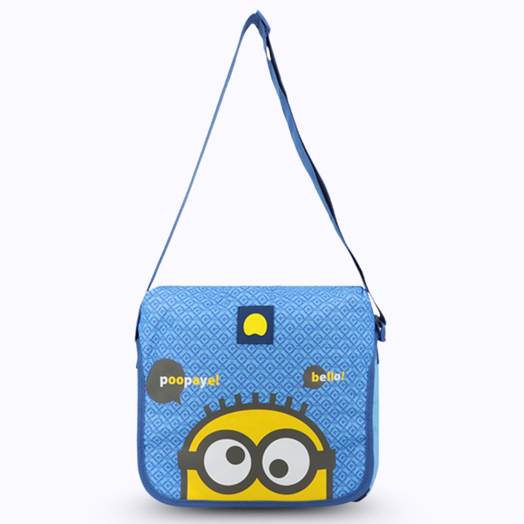 Minion Messenger Bag - Blue poopaye