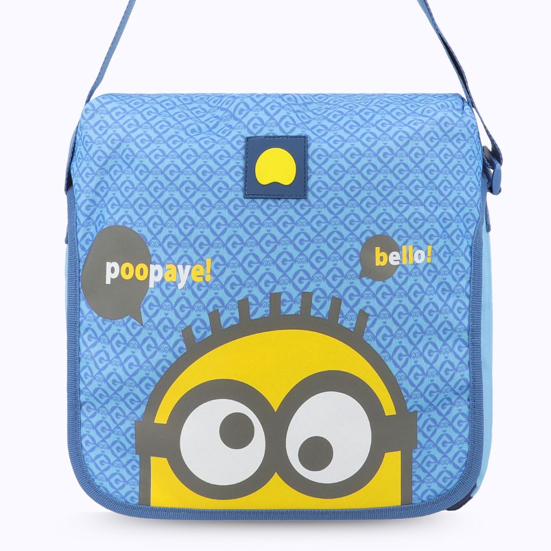 Minion Messenger Bag - Blue poopaye