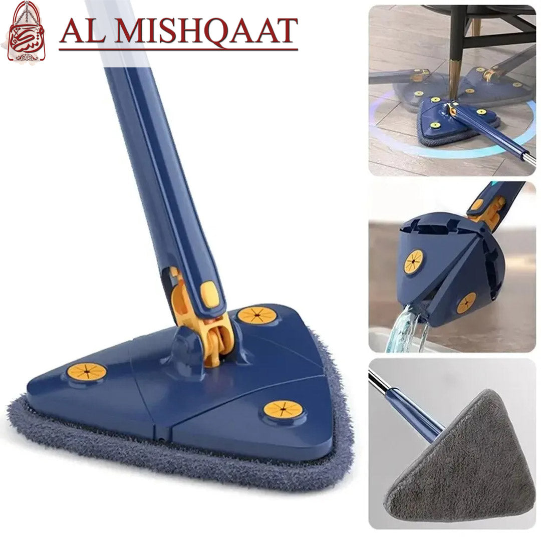 Triangle 360° adjustable mop adjustable