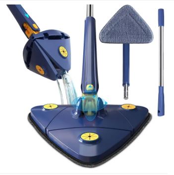 Triangle 360° adjustable mop Blue adjustable