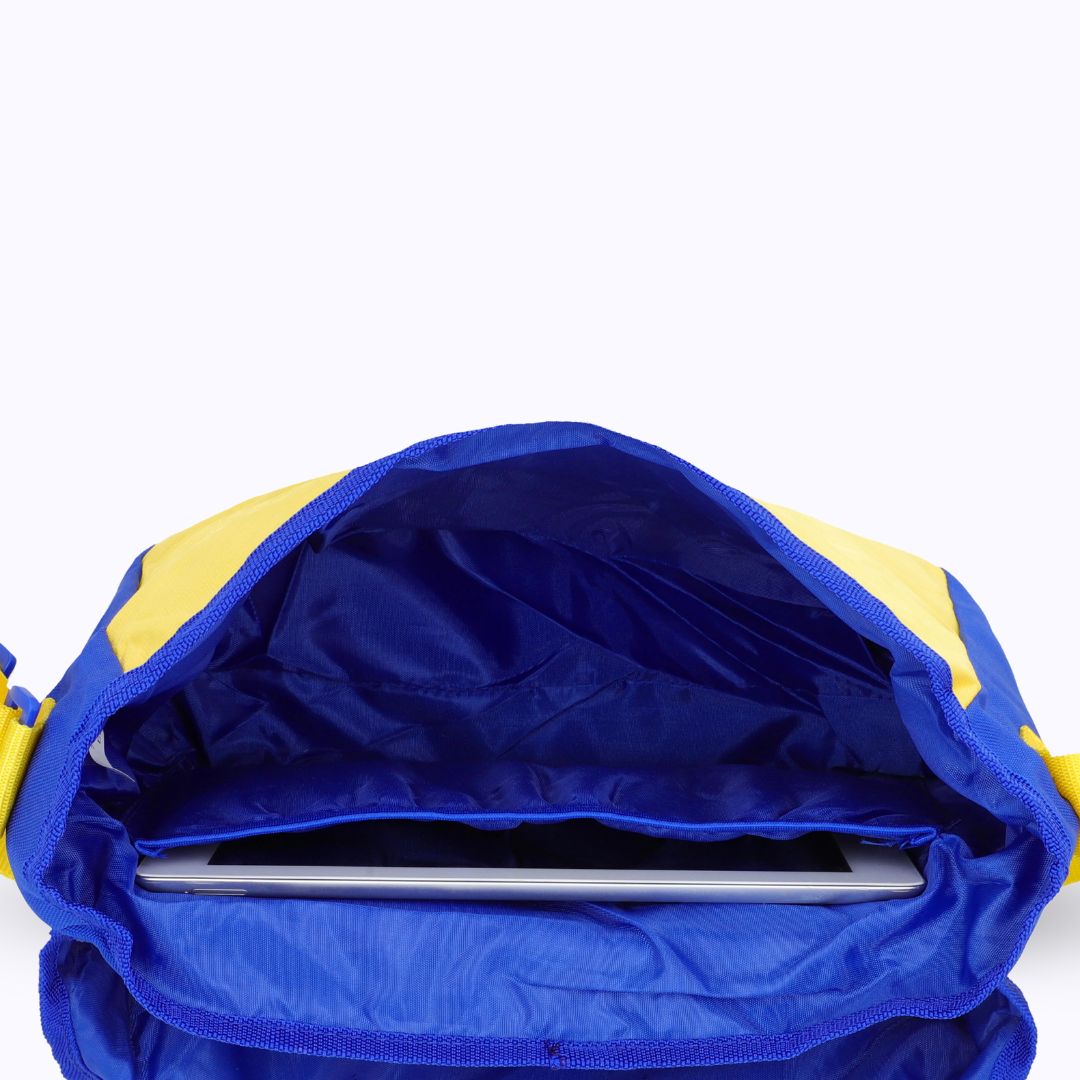 Minion Messenger bag - yellow & blue I speak minion