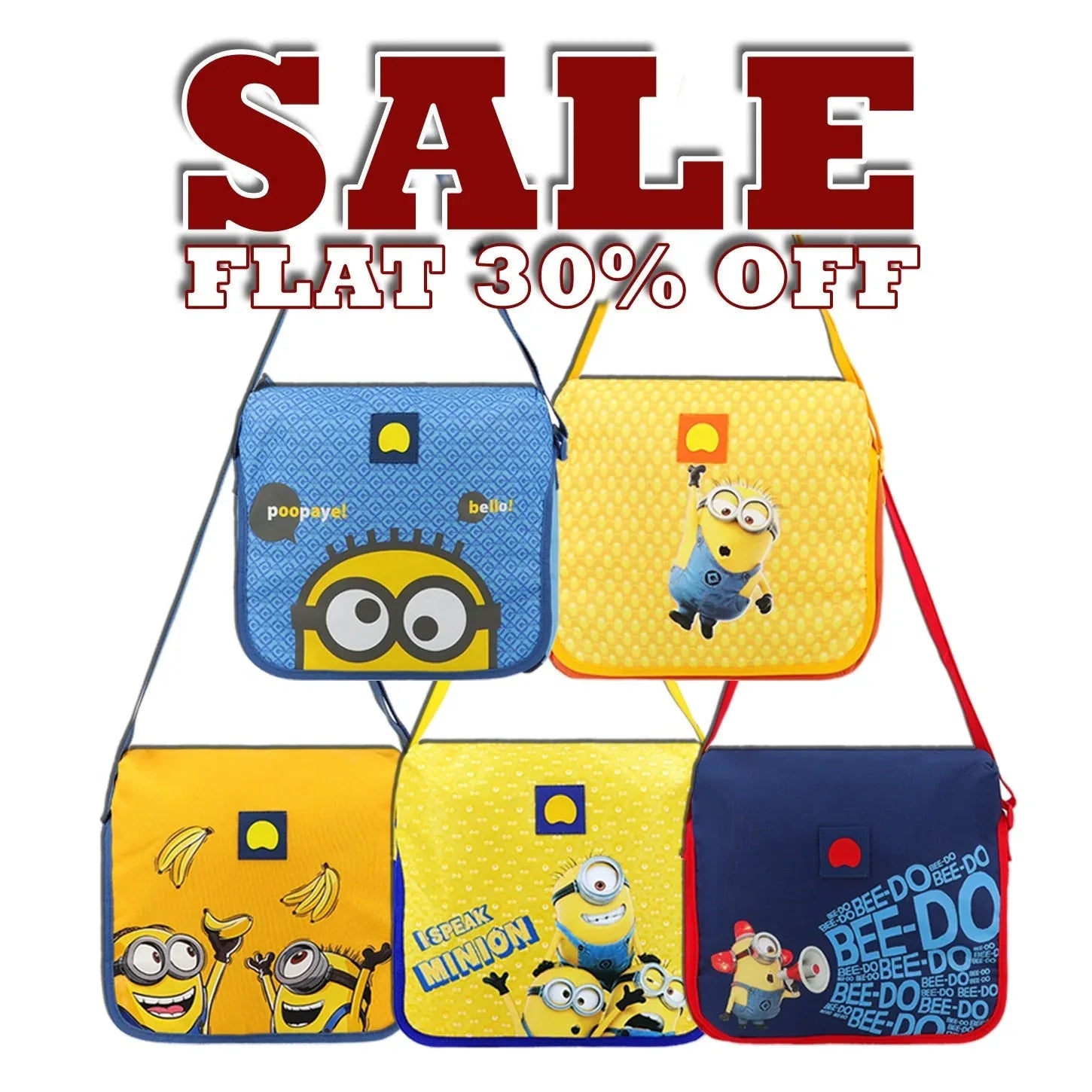 Minion Cartoon Kids Bags