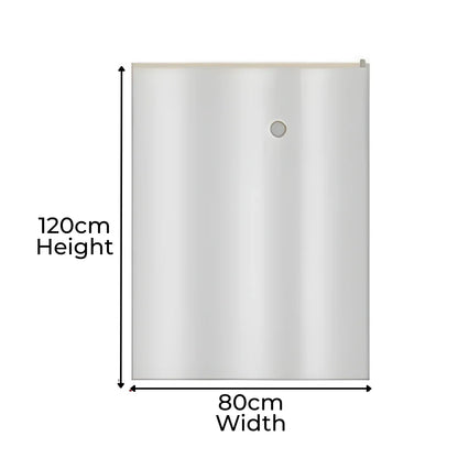 Jumbo flat vacuum storage bag 80x120cm
Large vacuum storage bag for clothes and blankets
Vacuum compression bag jumbo size