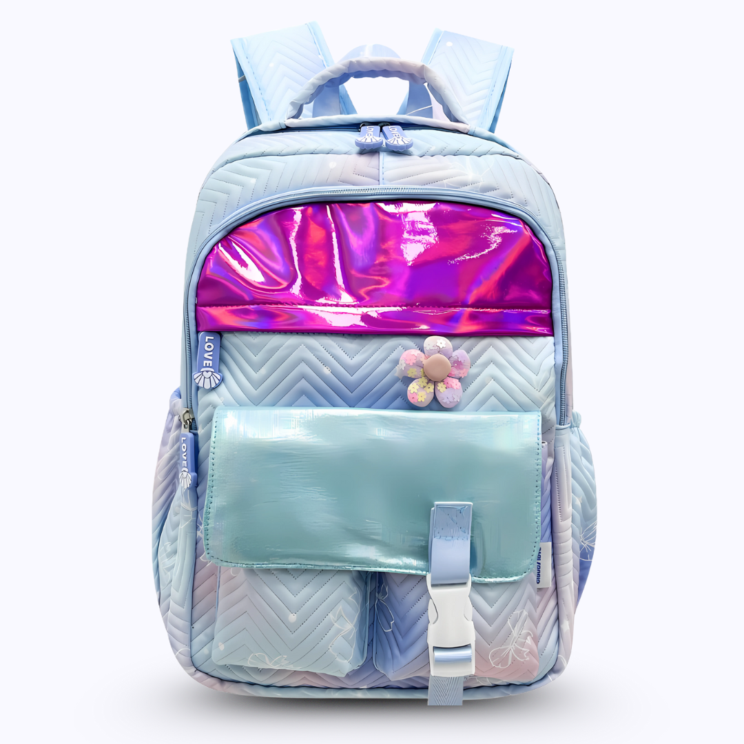 Quilted Glitter Stylish Backpacks