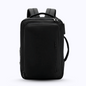 Black Orange Hand Carry Laptop Backpack, Laptop Backpack