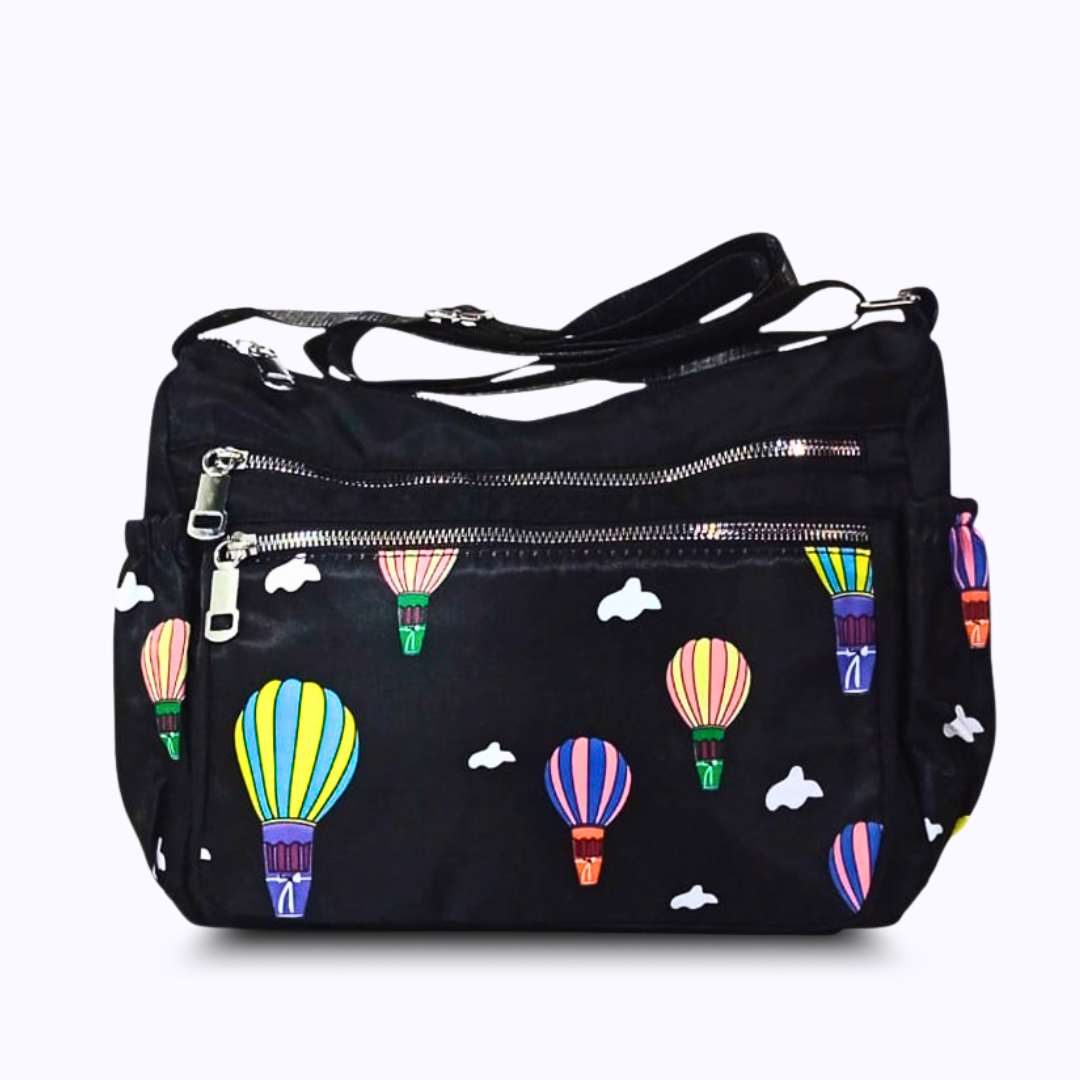 Printed parachute shoulder bag - Balloon Multicolor hand/ shoulder bags