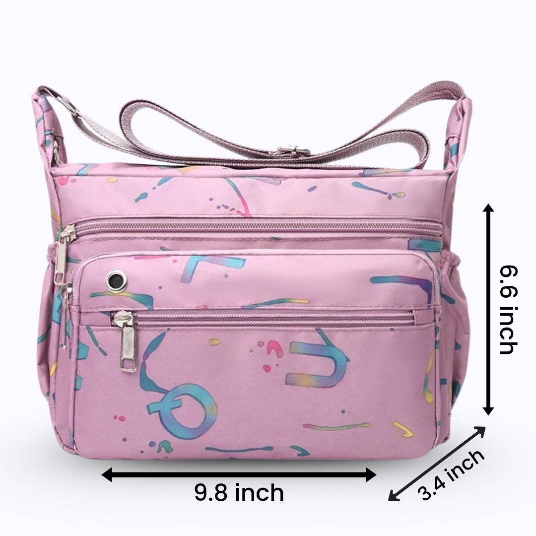 Medium stylish alphabet hand bag