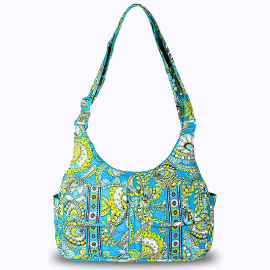 Peacock Tail Vera Crossbody Bag