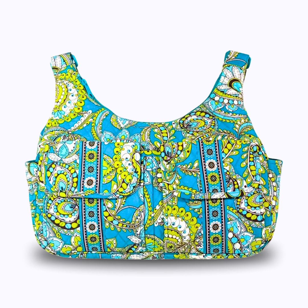 Peacock Tail Vera Crossbody Bag