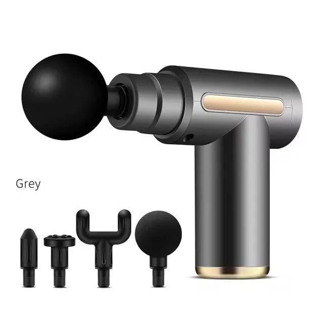 Fascial powerful massage gun Grey massage gun