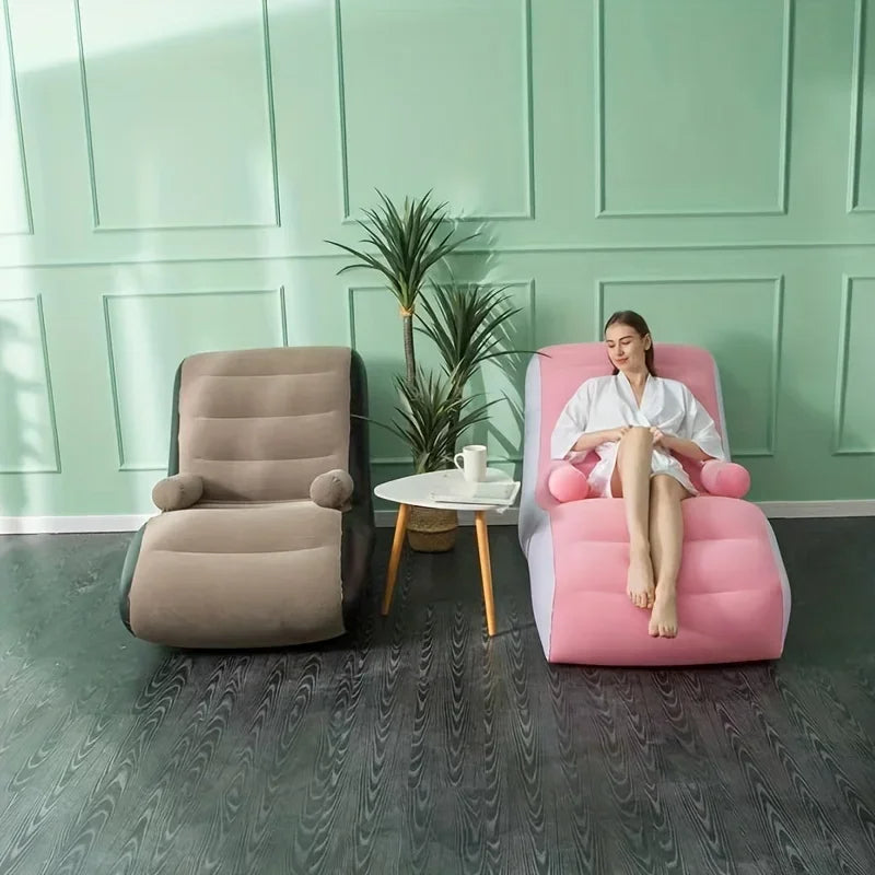Inflatable versatile comfy sofa decor