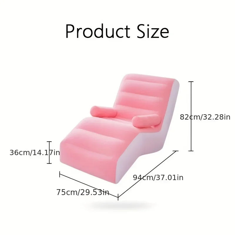 Inflatable versatile comfy sofa decor