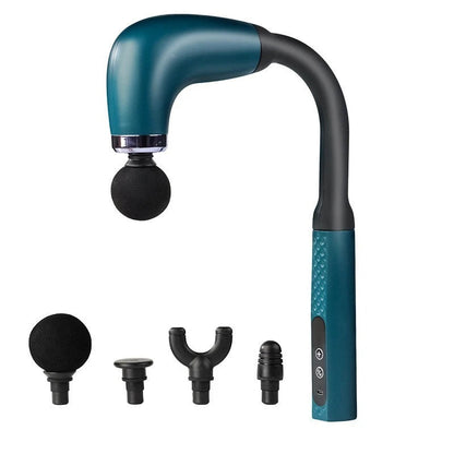 Fascial curved massage gun green massage gun
