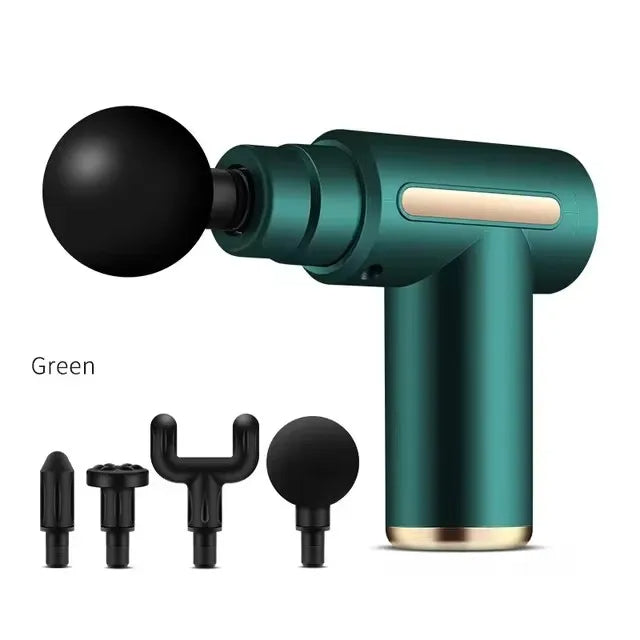 Fascial powerful massage gun Green massage gun