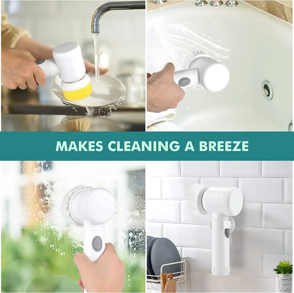 5 in 1 magic cleaning brush home accessories