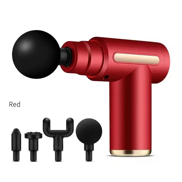 Fascial powerful massage gun Red massage gun